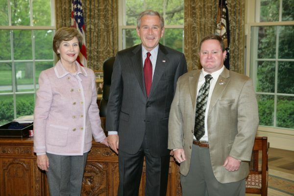 Eric Combs honored at the White House